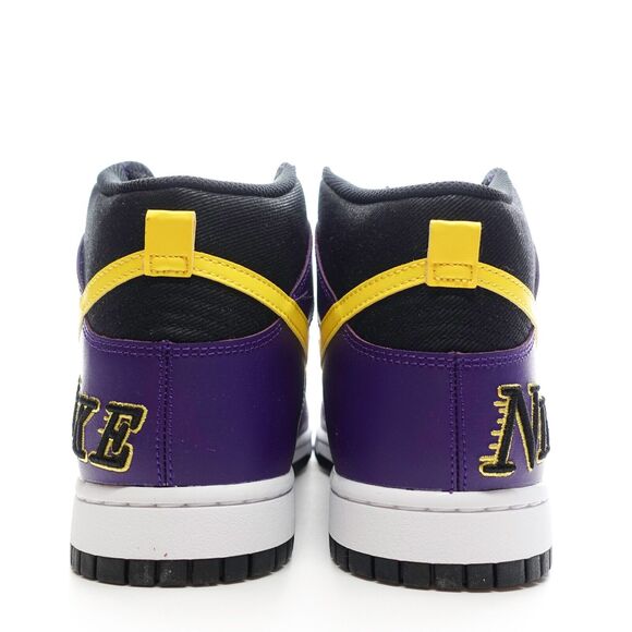 Nike Dunk High Premium EMB Lakers Black Purple Mens Size 11.5 DH0642-001 main image 10